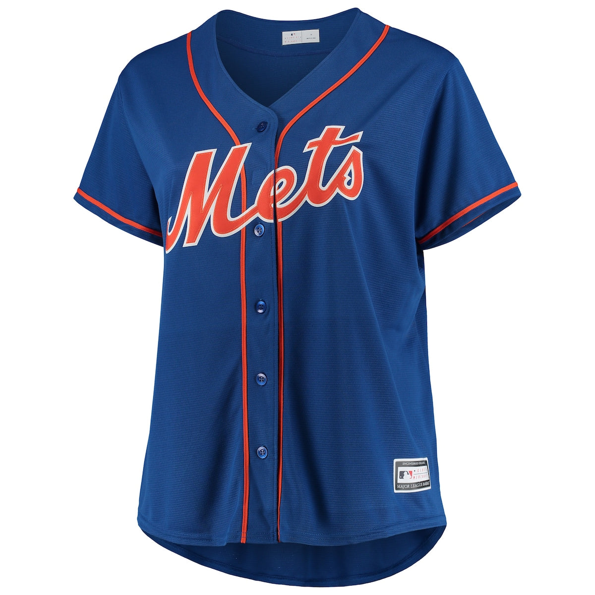 Women's Profile Mets Plus Size Alternate Replica Team Jersey